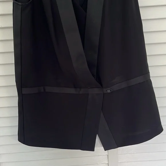Banana Republic Black Tuxedo Vest - Picture 3 of 4